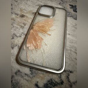 Gold Butterfly iPhone 16 Pro Max Phone Case